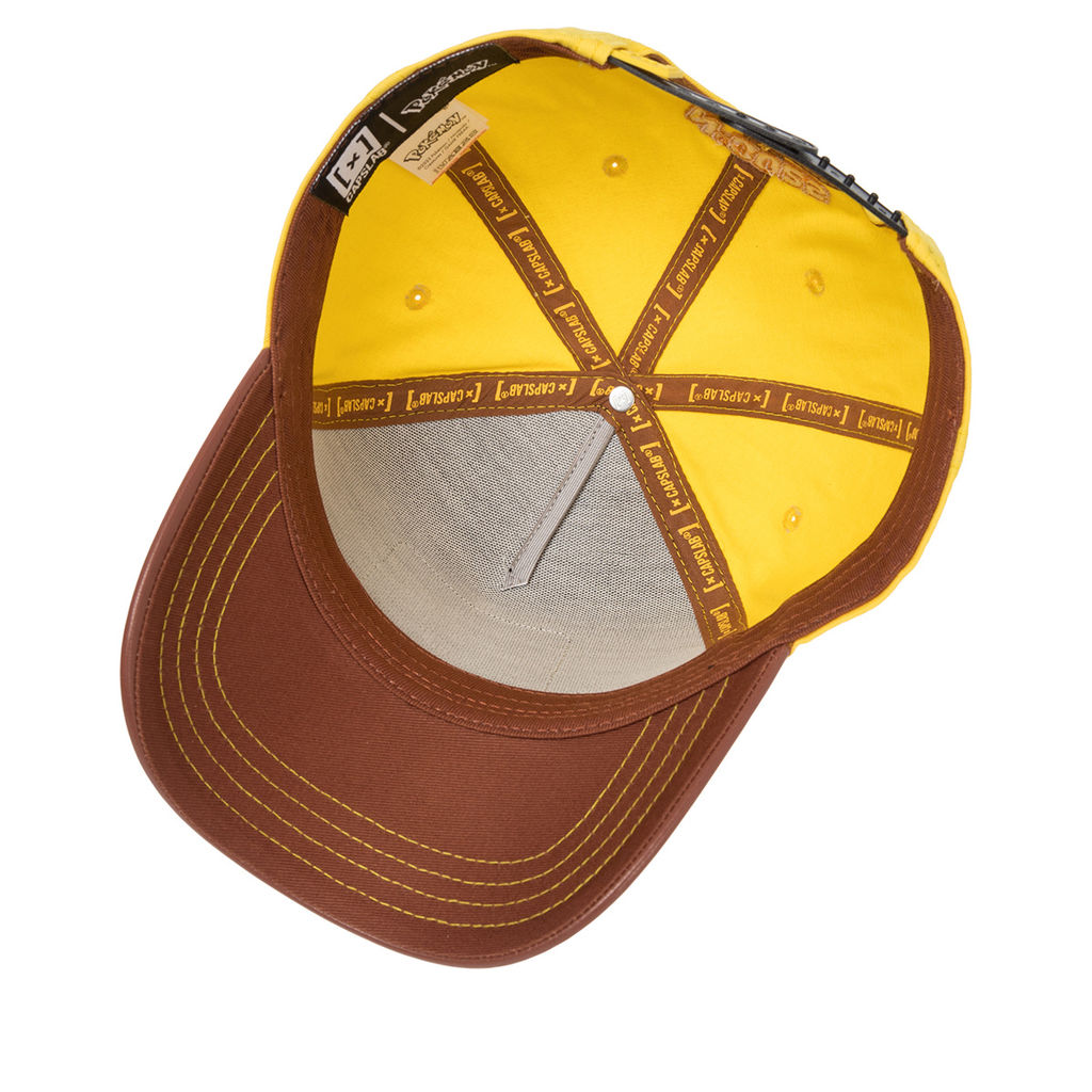 Бейсболка CAPSLAB арт. CL/PKM6/1/CT/PIK Pokemon Pikachu (черный / светло-коричневый) фото 2