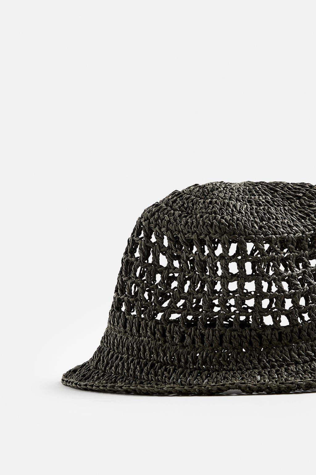 CROCHET BUCKET HAT - Zara фото 6