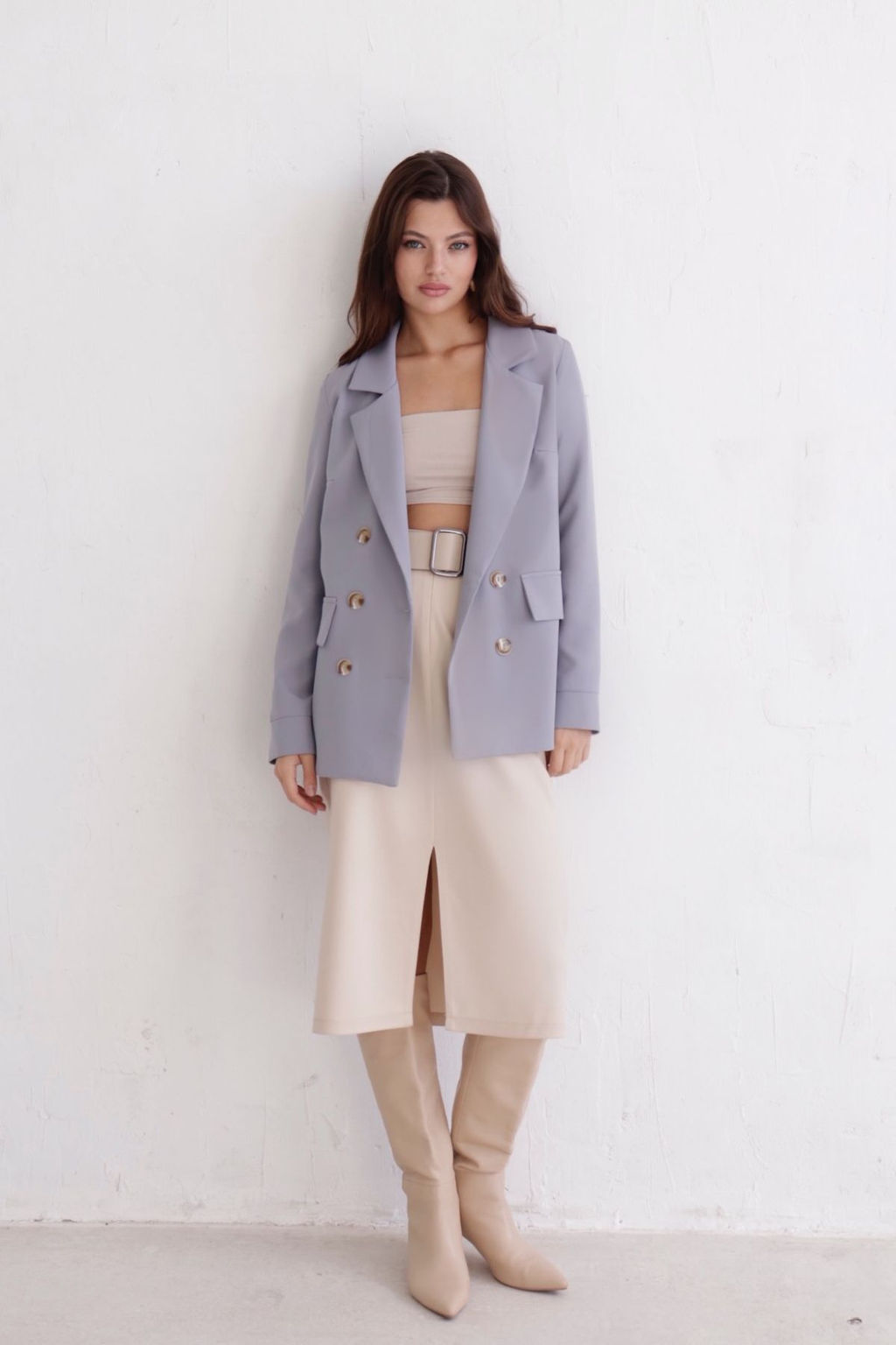 Двубортный жакет с английским воротником - Martichelli фото 144