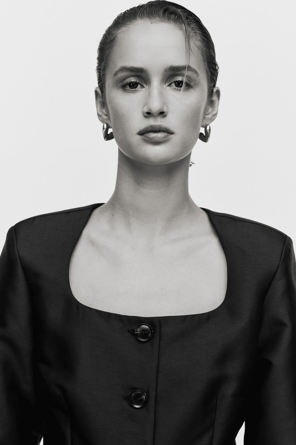 Blazer con escote cuadrado - H&m фото 4