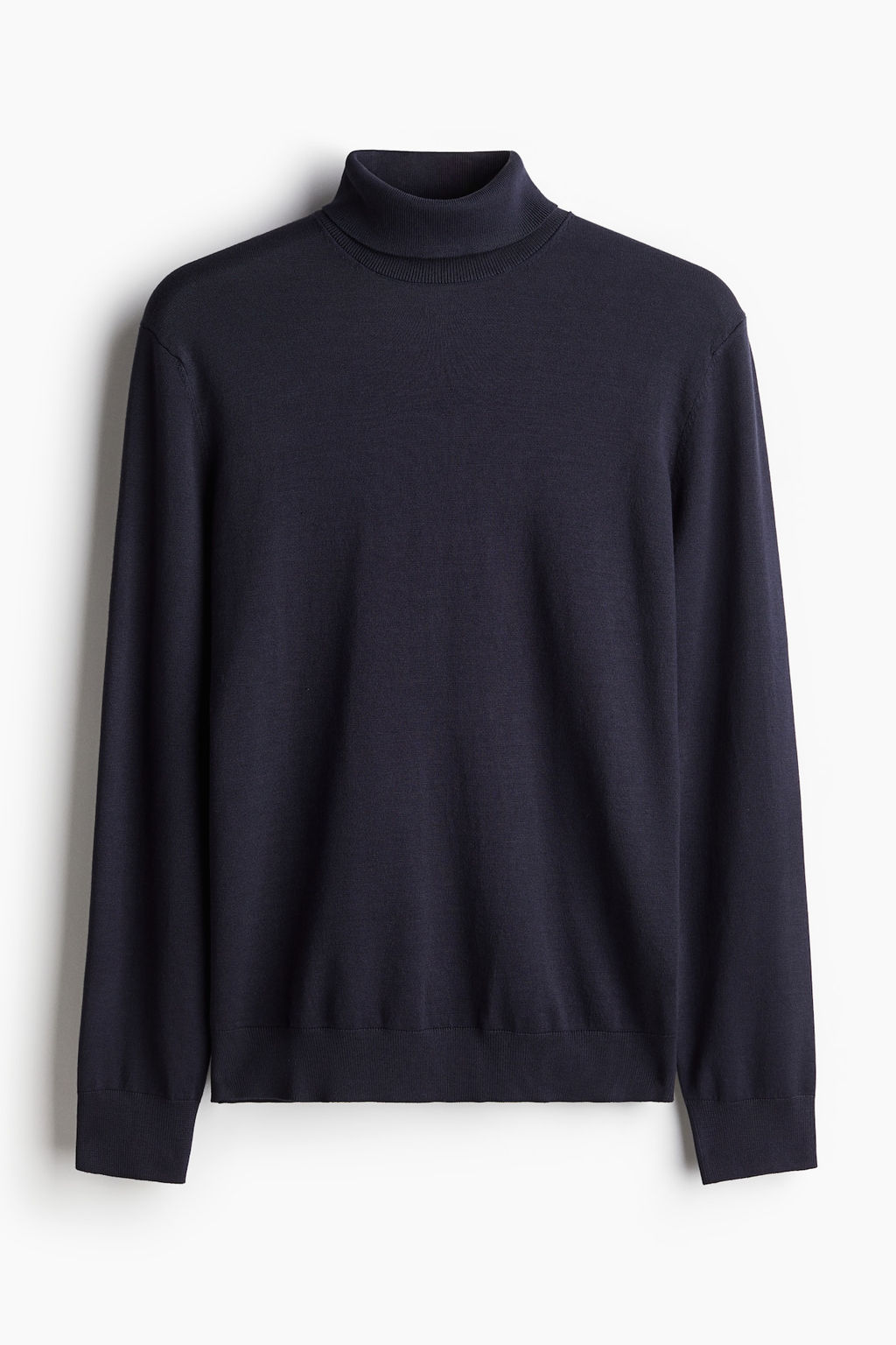 Jersey de cuello alto en punto fino Slim Fit - H&m фото 6