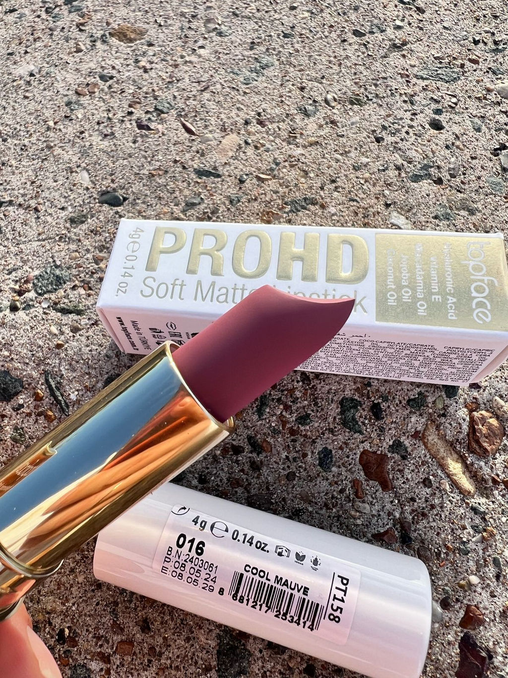 Topface Губная помада PRO HD Soft Matte Lipstick тон 016 PT158