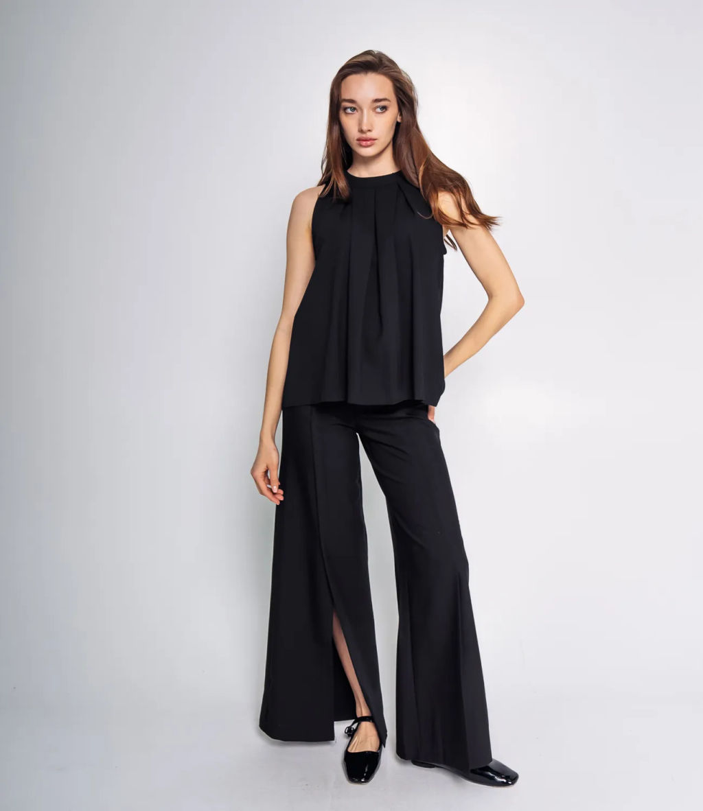 Блуза #КТ2273 (1), чёрный