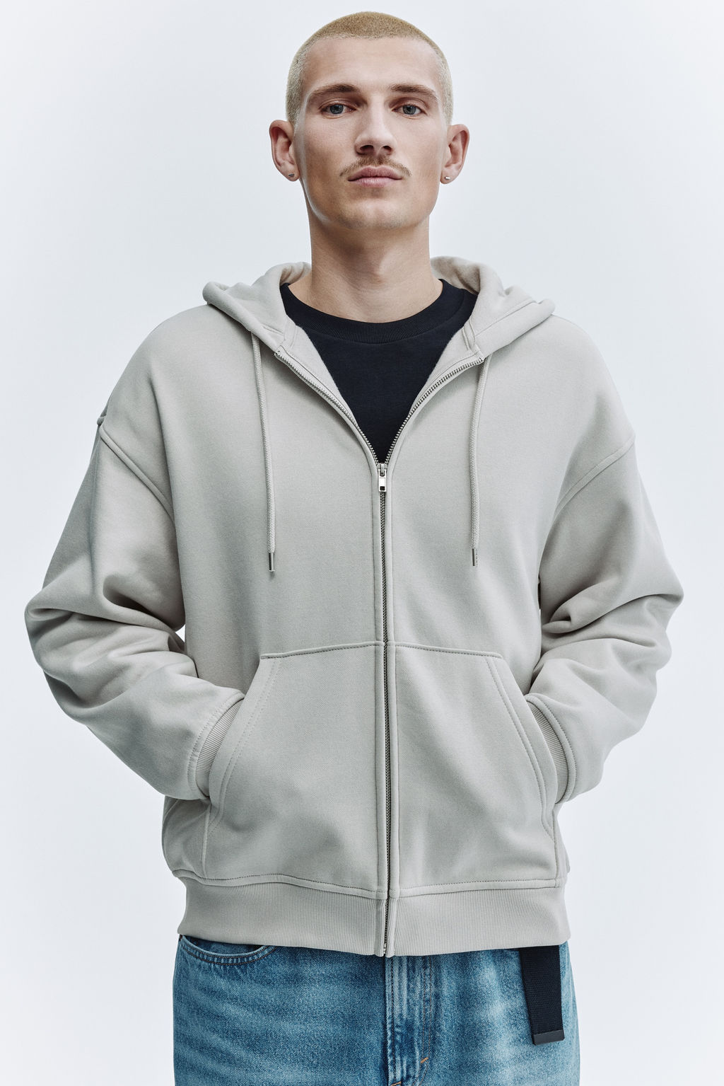 Chaqueta sudadera con capucha Loose Fit - H&m фото 12
