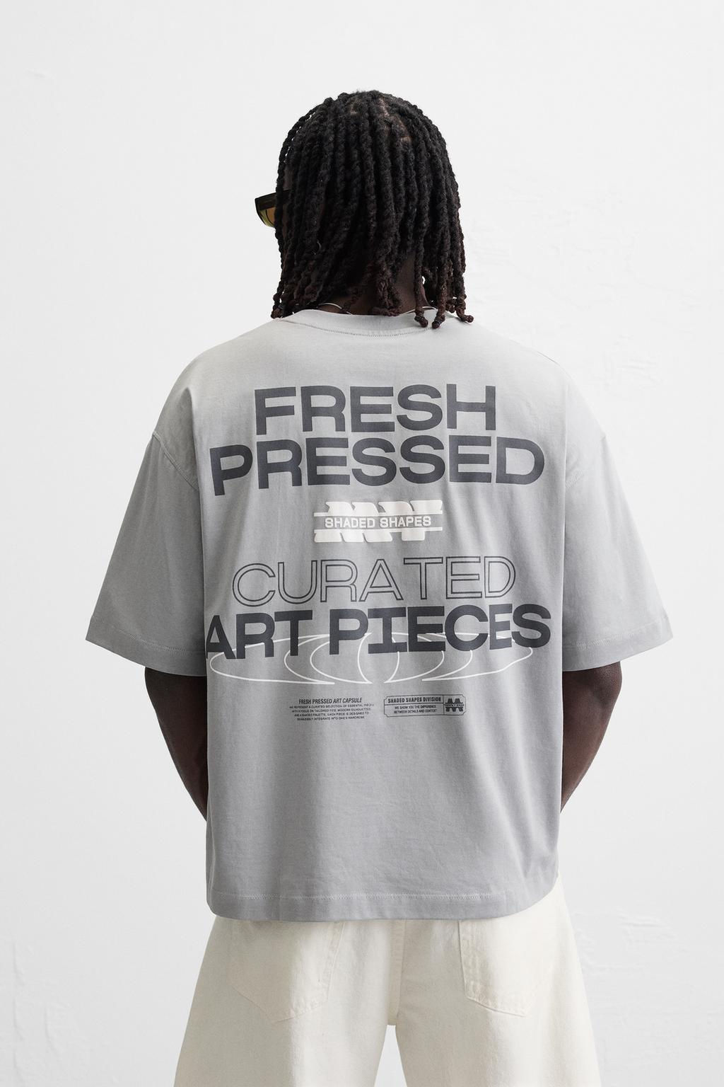 SLOGAN PRINT T-SHIRT - Zara фото 3