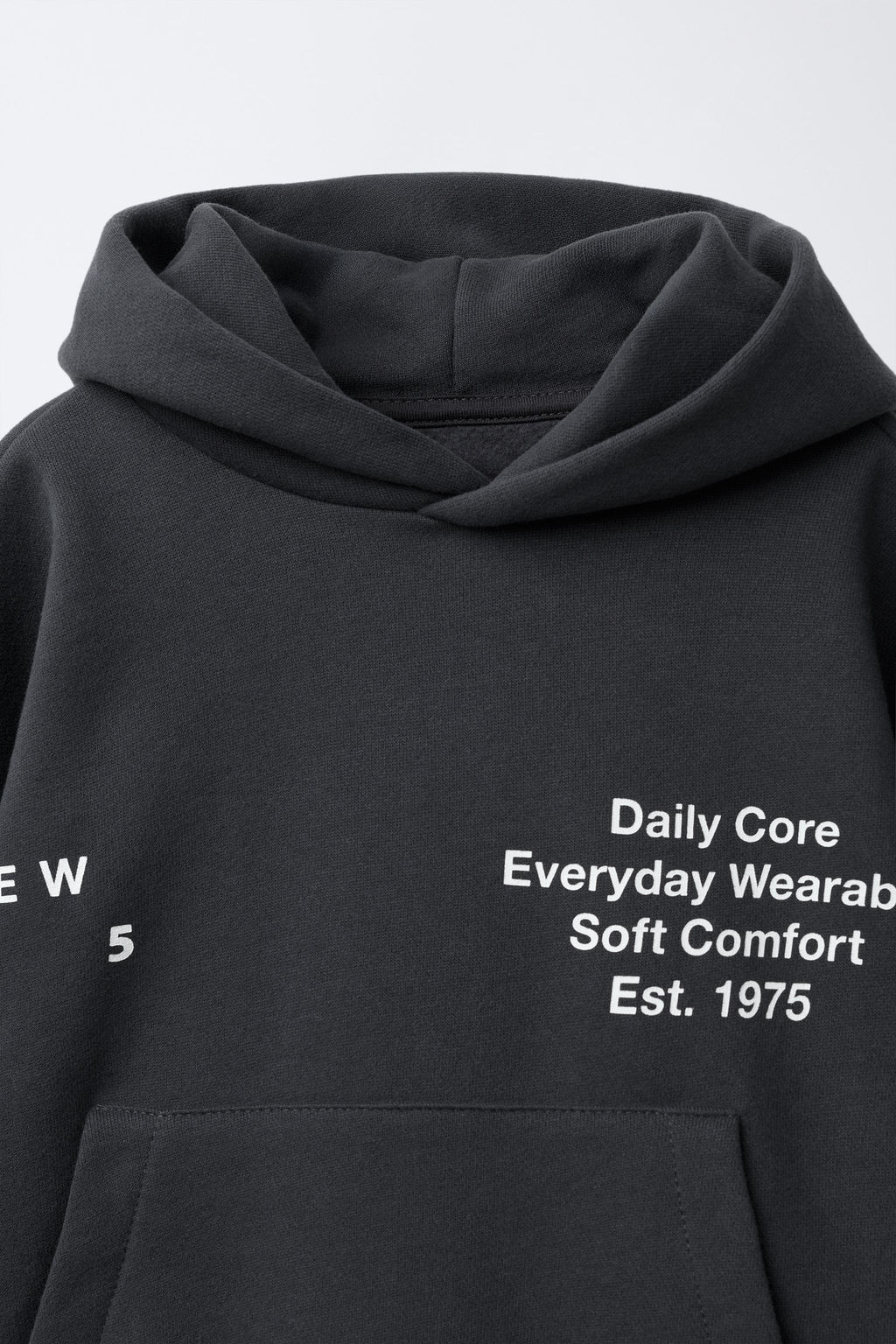 TEXT PRINT HOODIE - Zara фото 10