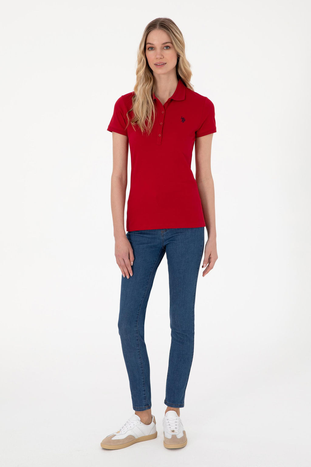 Kad_n K_rm_z_ Basic Ti__rt Sepette S_rpriz _ndirim - U.s. polo assn фото 4