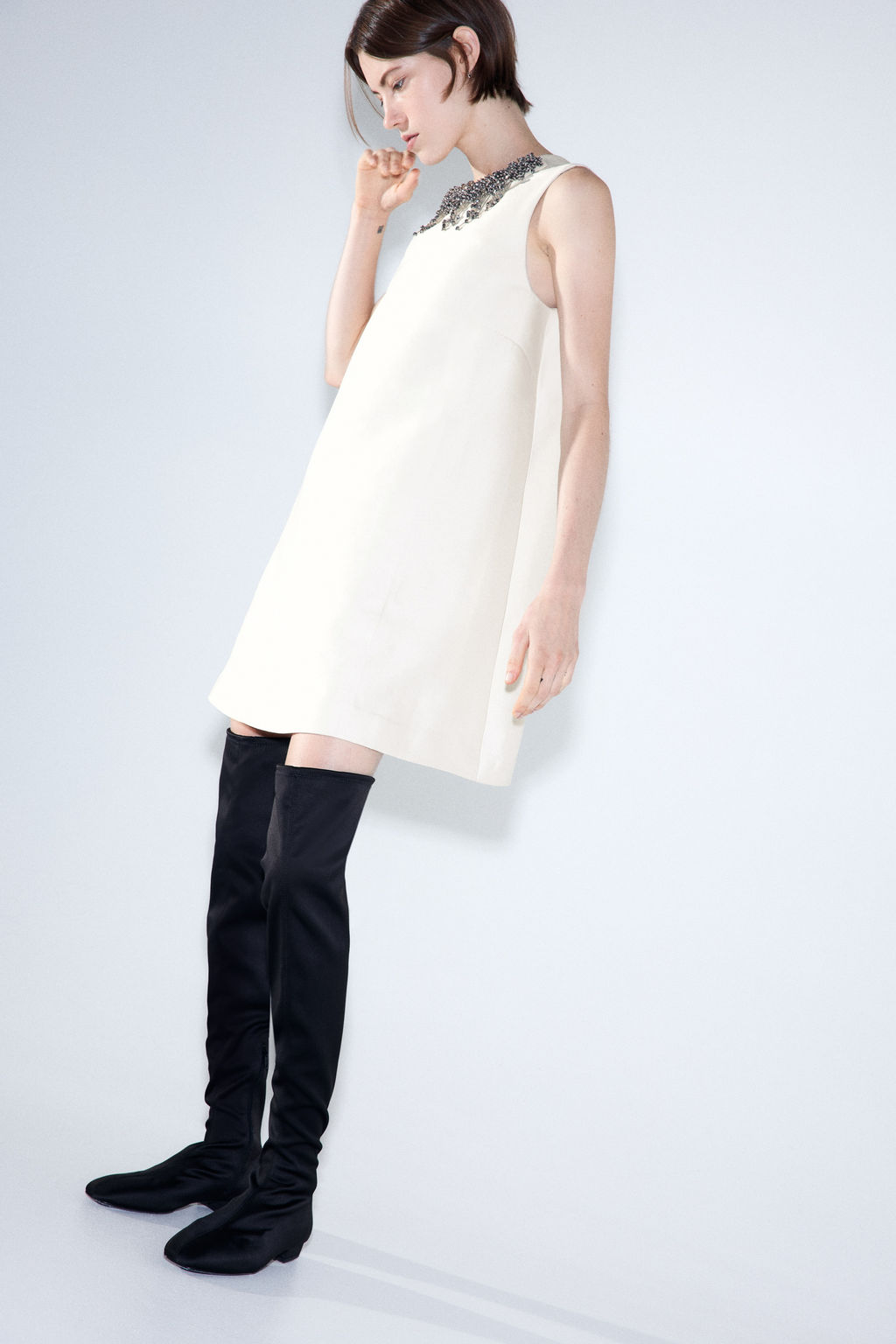 Vestido evas? con detalles decorativos - H&m фото 2