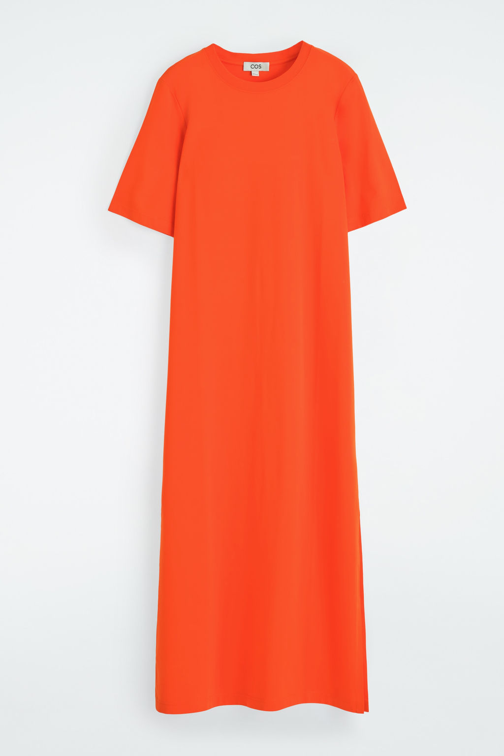 VESTIDO-CAMISETA MIDI DE ALGOD?N