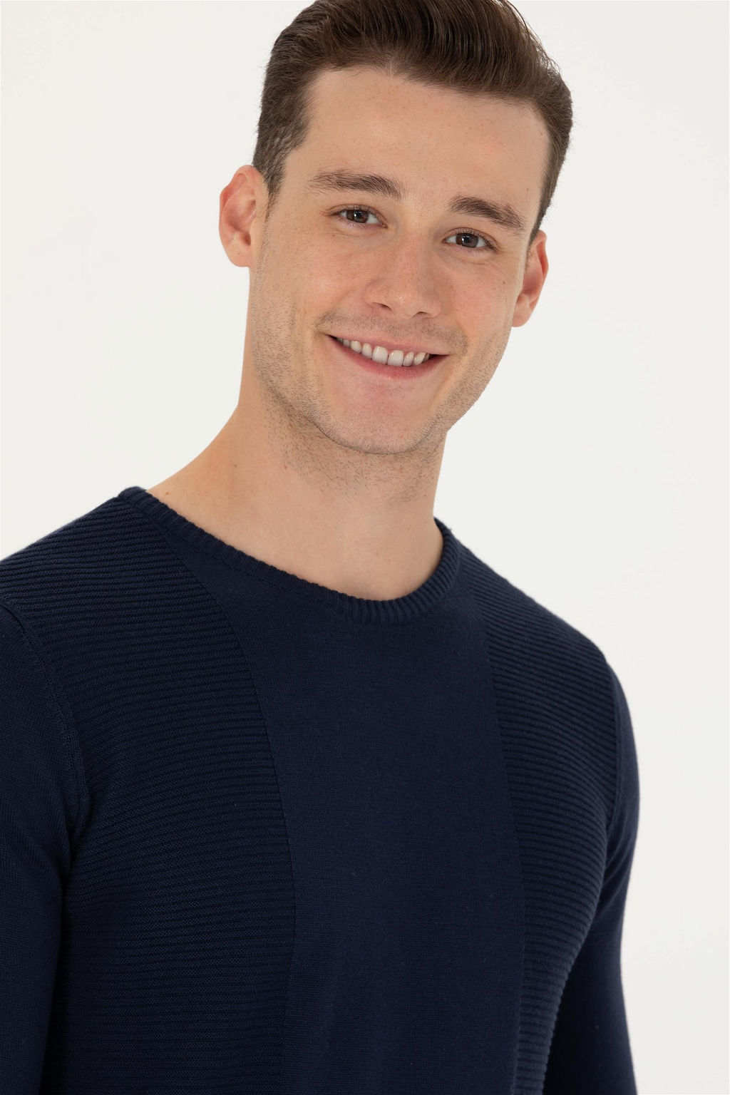 U. S. Polo Assn Мужской темно-синий свитер - U.s. polo assn фото 8