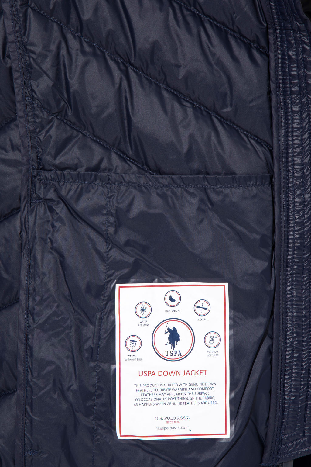 Kad_n Lacivert Mont - U.s. polo assn фото 7