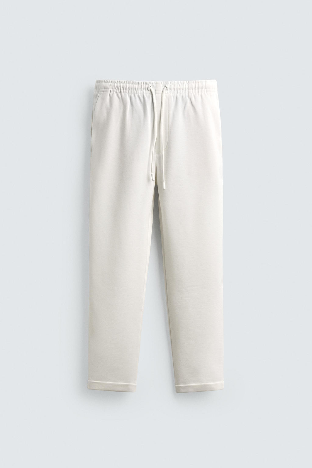 PANTAL?N CINTURA JOGGER EASY CARE / Blanco roto - Zara фото 7