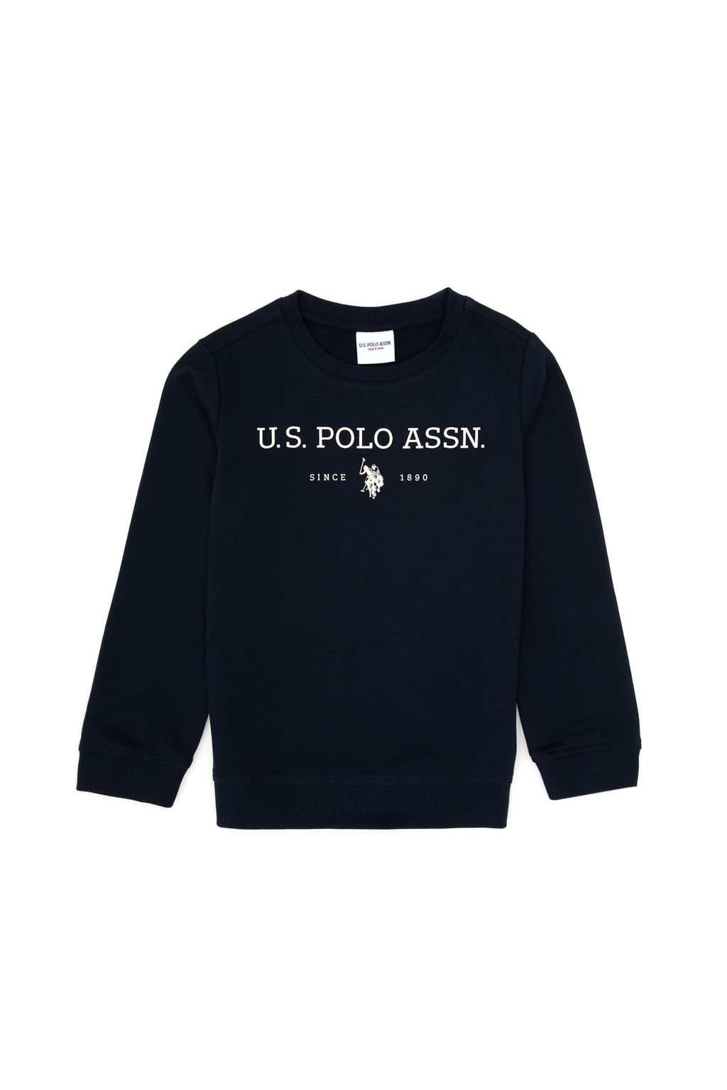 Erkek _ocuk Lacivert Bisiklet Yaka Sweatshirt Sepette S_rpriz _ndirim