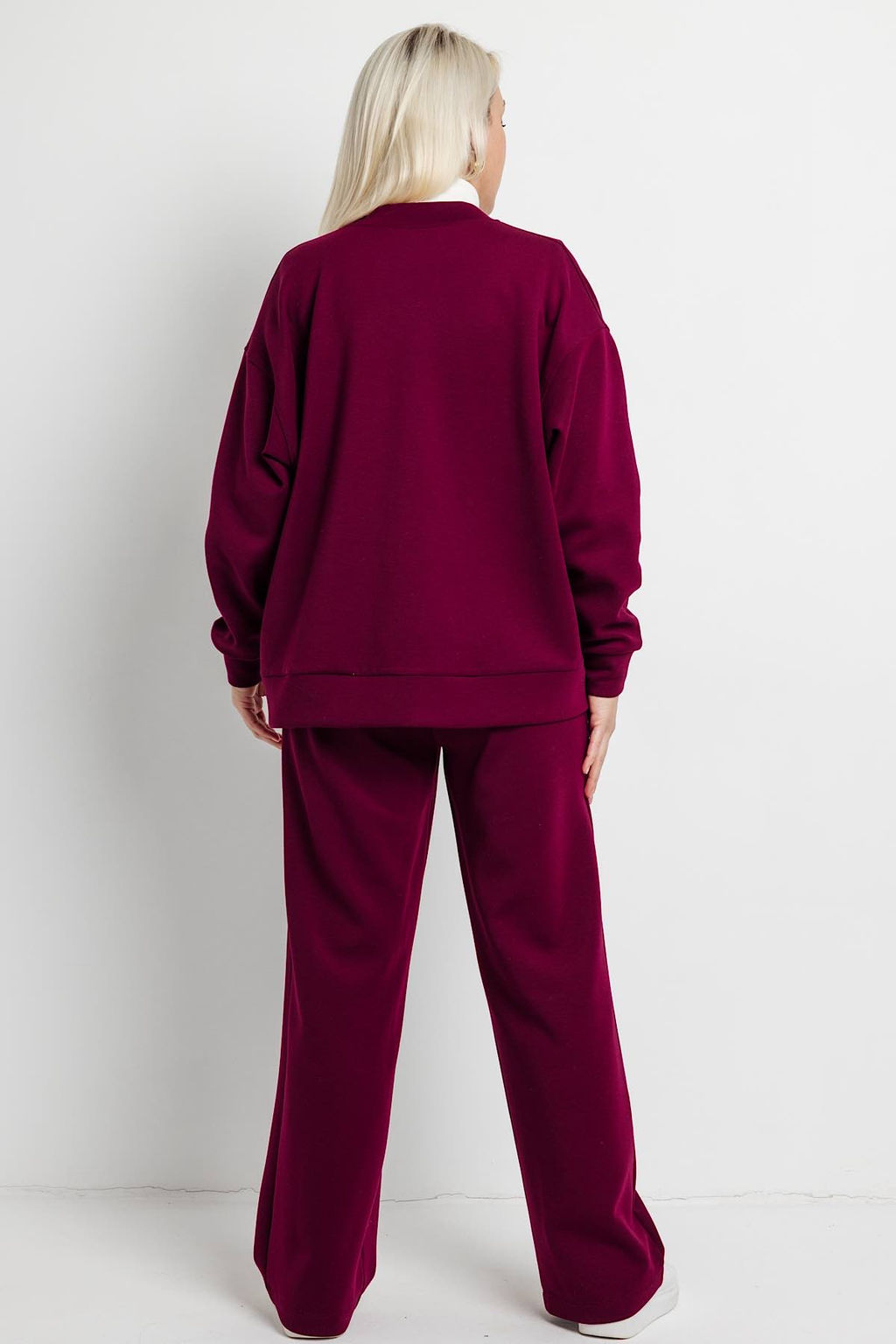 Жакет женский 4471Т/01/Бордовый - Rise фото 3