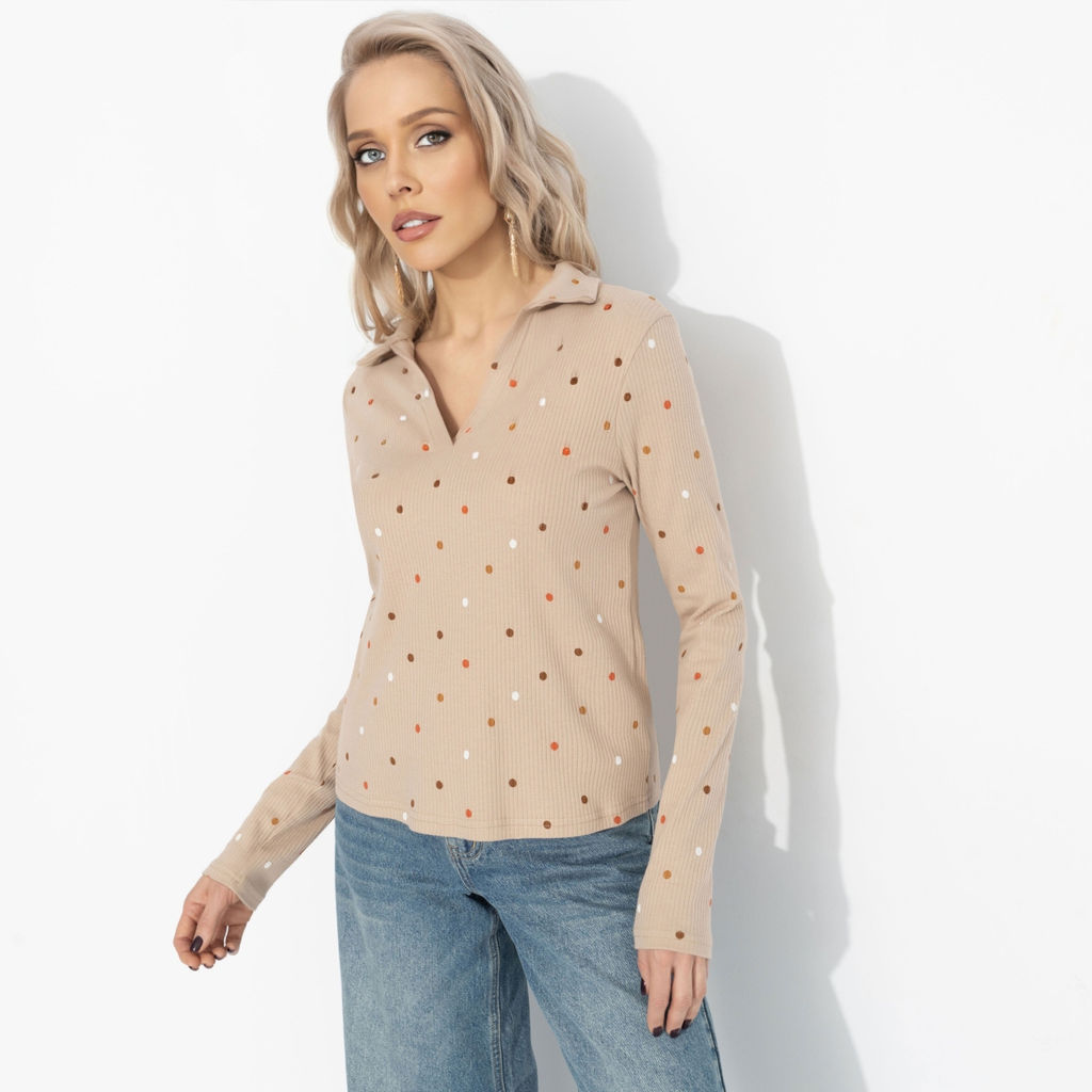 Поло из хлопка, Волна успеха (латте)