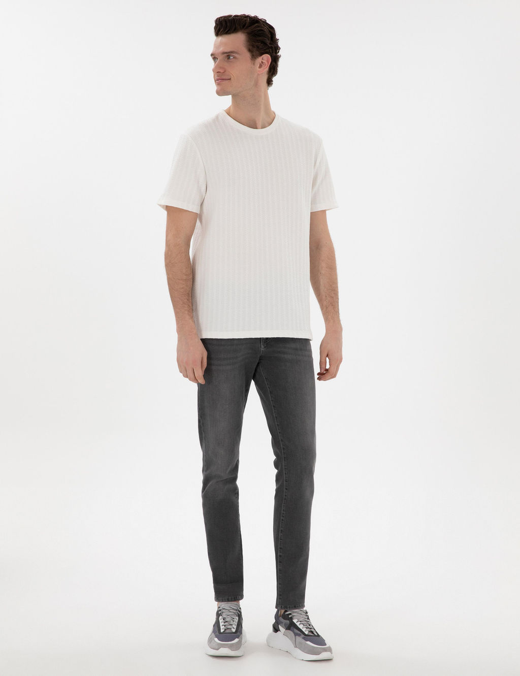 Ekru Regular Fit Ti__rt - Pierre cardin фото 4