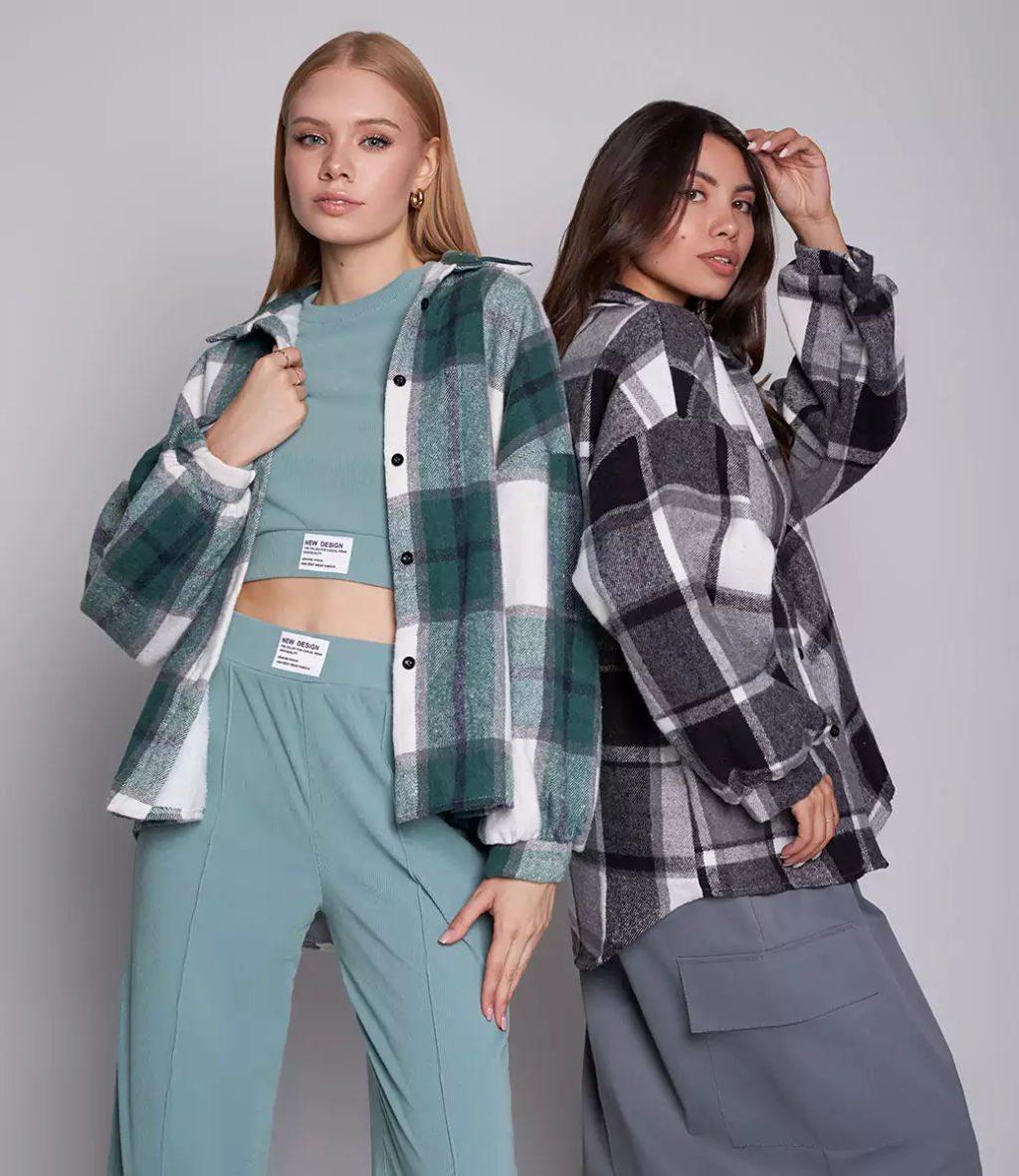 Рубашка #КТ168-2, зеленый - Dommod фото 2