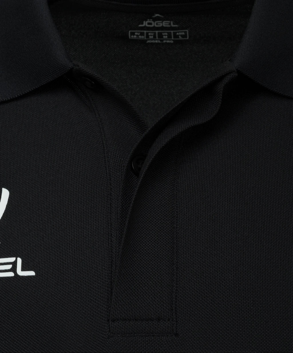 Поло JOGEL CAMP 2 Poly Polo, черный, детский  фото 5