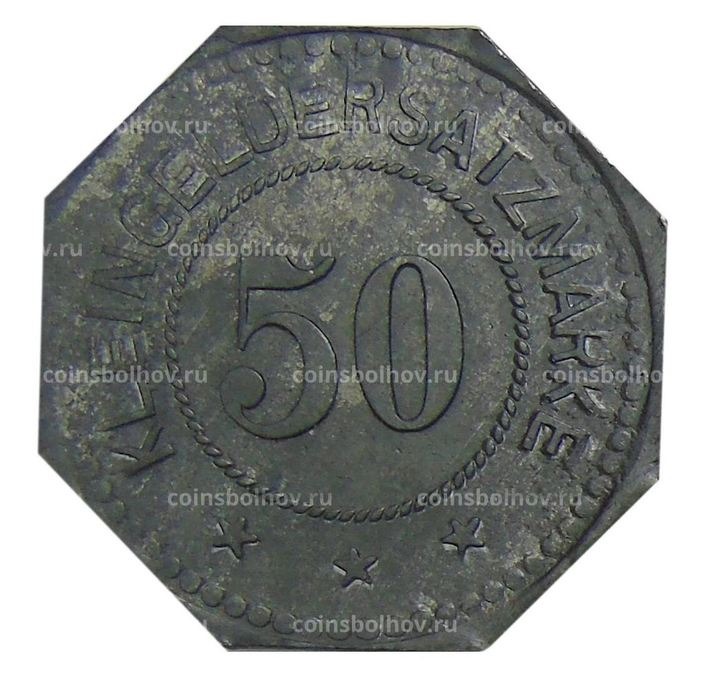 Монета 50 пфеннигов Германия Нотгельд  Эрнст Кехлич