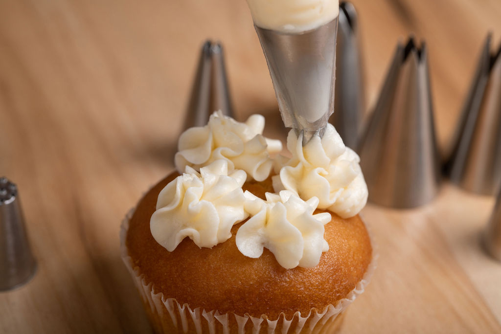 S-CHIEF SHF-0094 Кондитерская насадка d основания 18 мм нержавеющая сталь 1 шт № 04 закрытая звезда