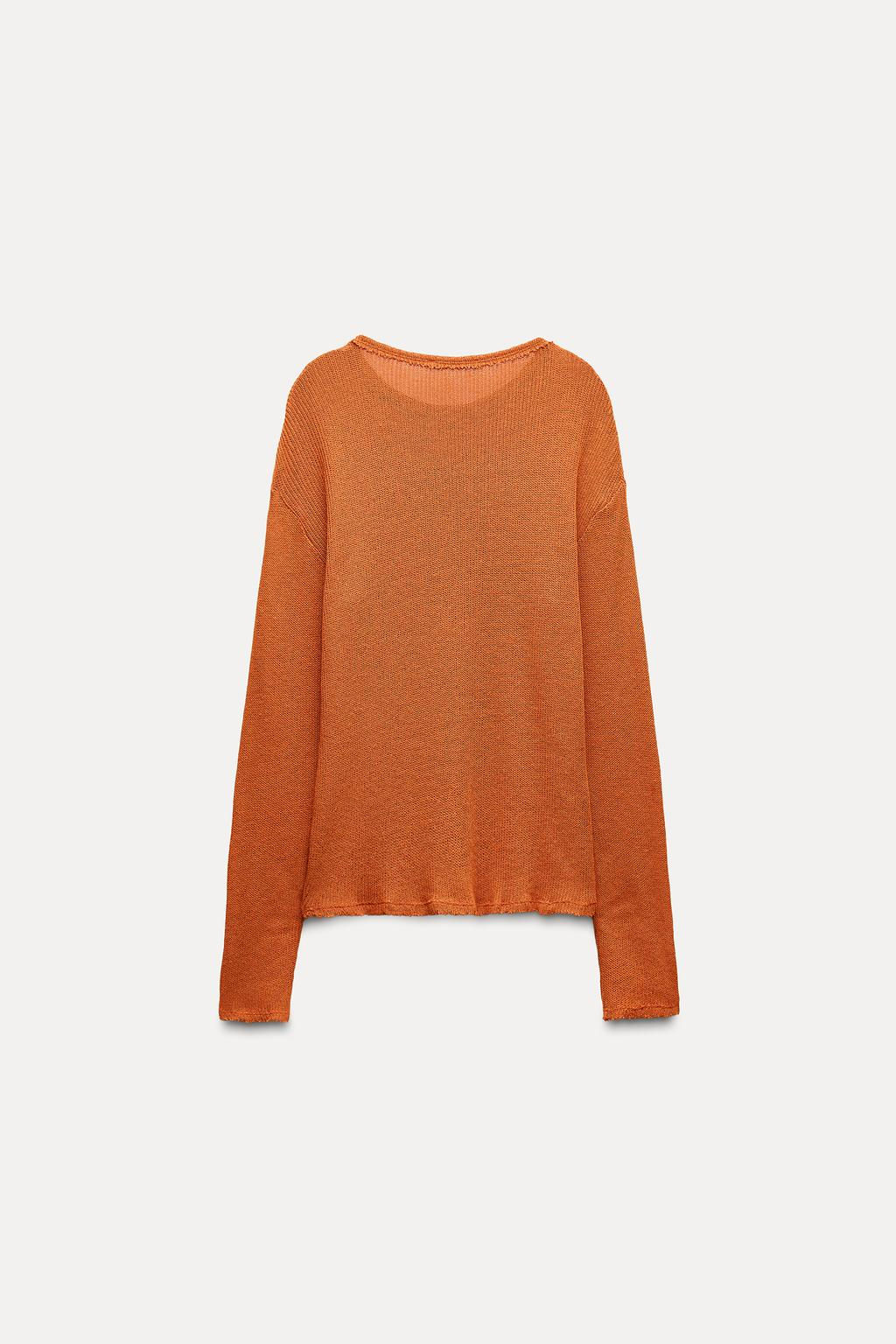 RUSTIC SWEATER - Zara фото 4