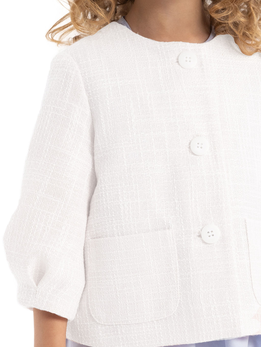 Жакет для девочки О56346 - Карамелли фото 5