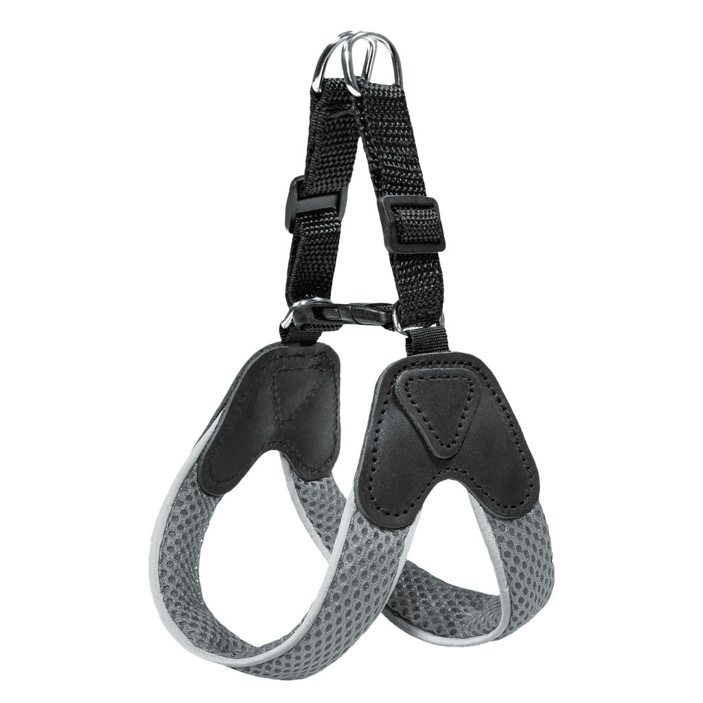 ВИА Шлейка "Орион" №10 текстильная 3х-слойная,нат.кожа,об.гр.76-93см,серая 035310сер 99ред99 035310сер