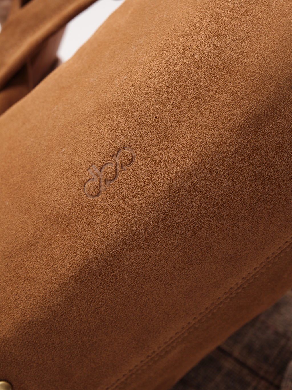 Замшевая сумка Bowling DBR 31378 светло-коричневый  фото 13