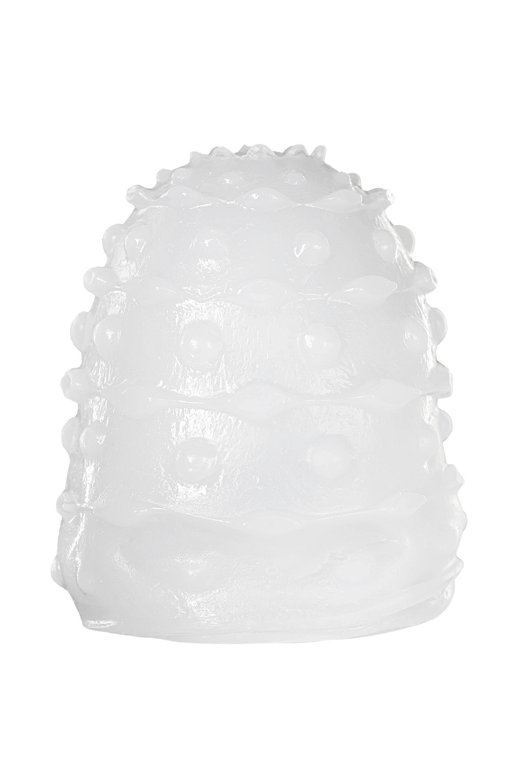 Мастурбатор нереалистичный Satisfyer Egg Single (Bubble), TPE, фиолетовый  фото 5