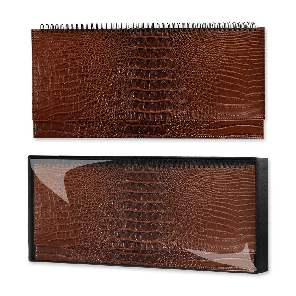 Планинг недатированный ESCALADA, 390х180 мм, 64 л., арт. 67183/ 10 АЛЛИГАТОР КОРИЧНЕВЫЙ