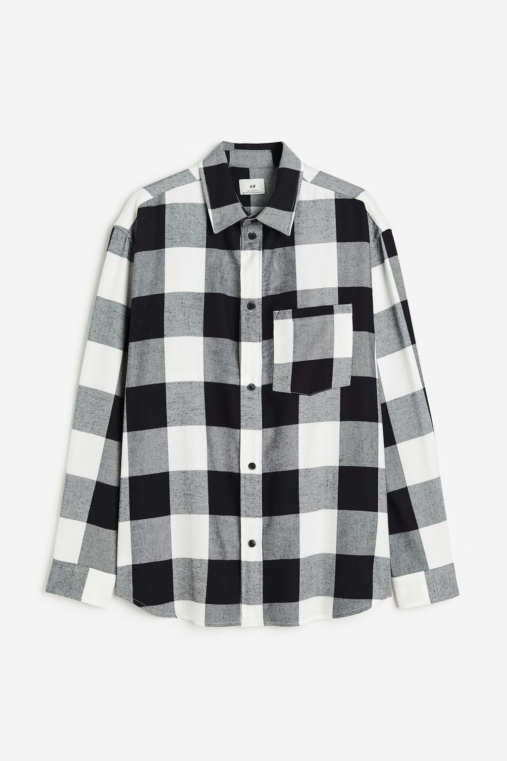 Camisa de franela Relaxed Fit - H&m фото 6