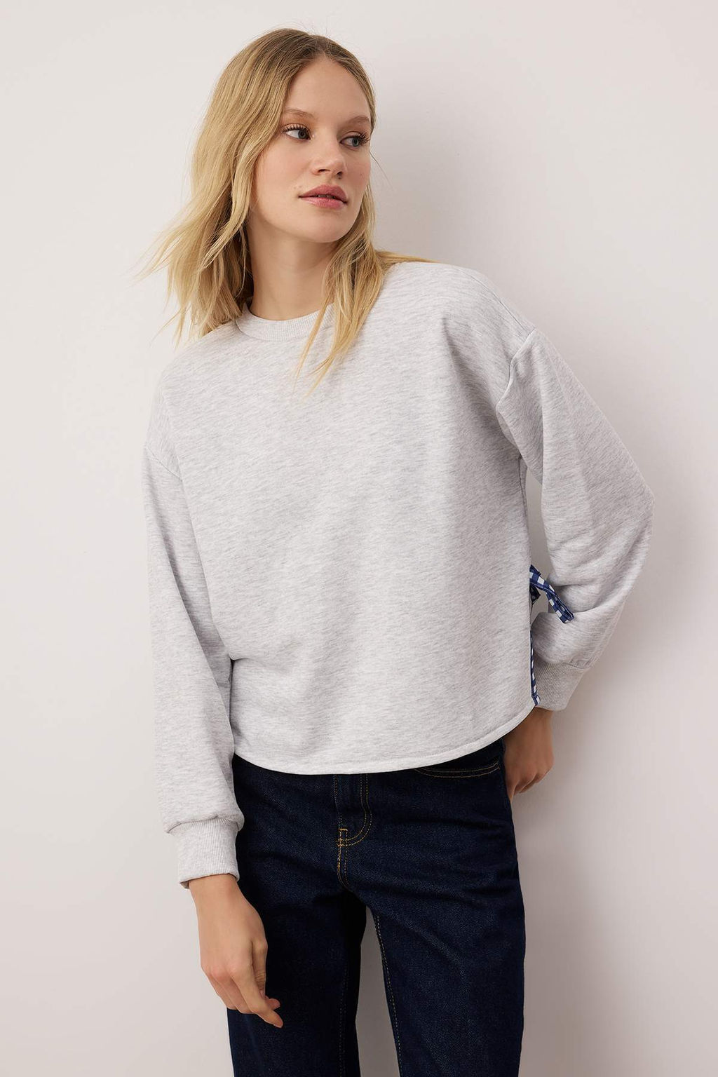 Kar Melanj Orme Sweatshirt TWOAW26SW00075 - Trendyolmilla фото 5