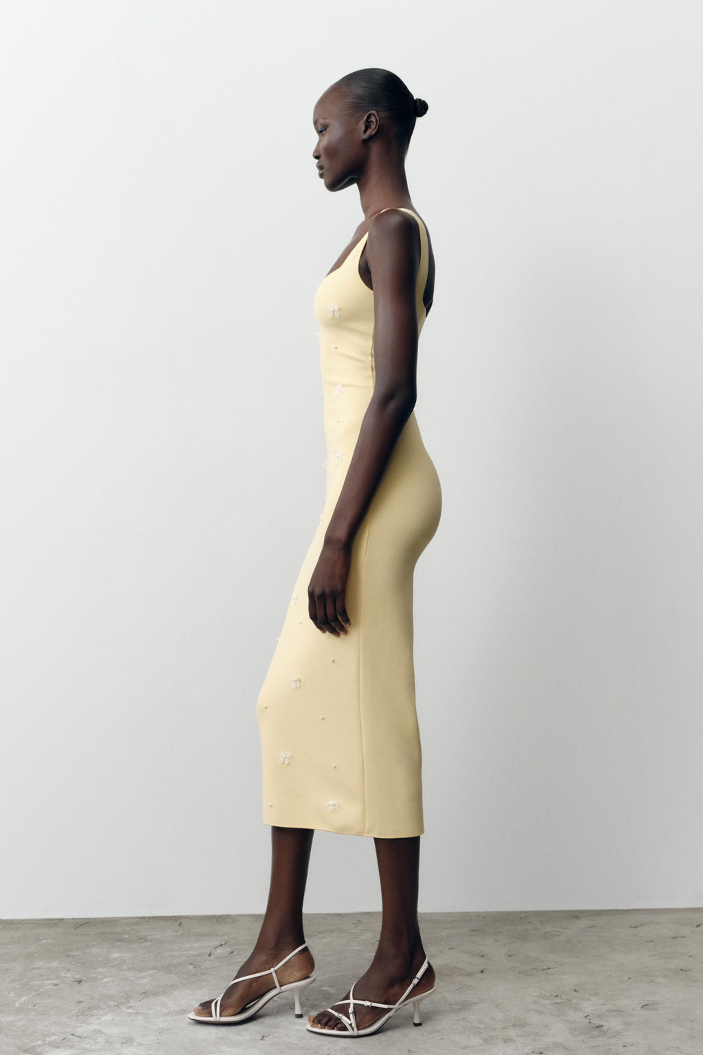 FLORAL STRETCH DRESS - Zara фото 13