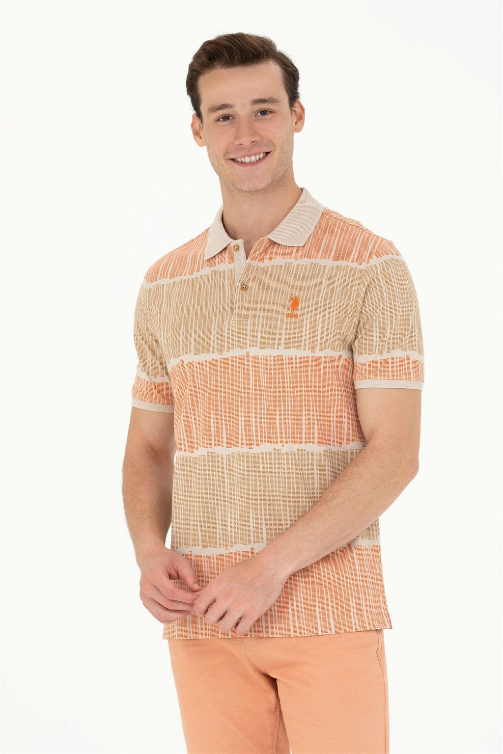 Мужская футболка с плиткой - U.s. polo assn фото 3