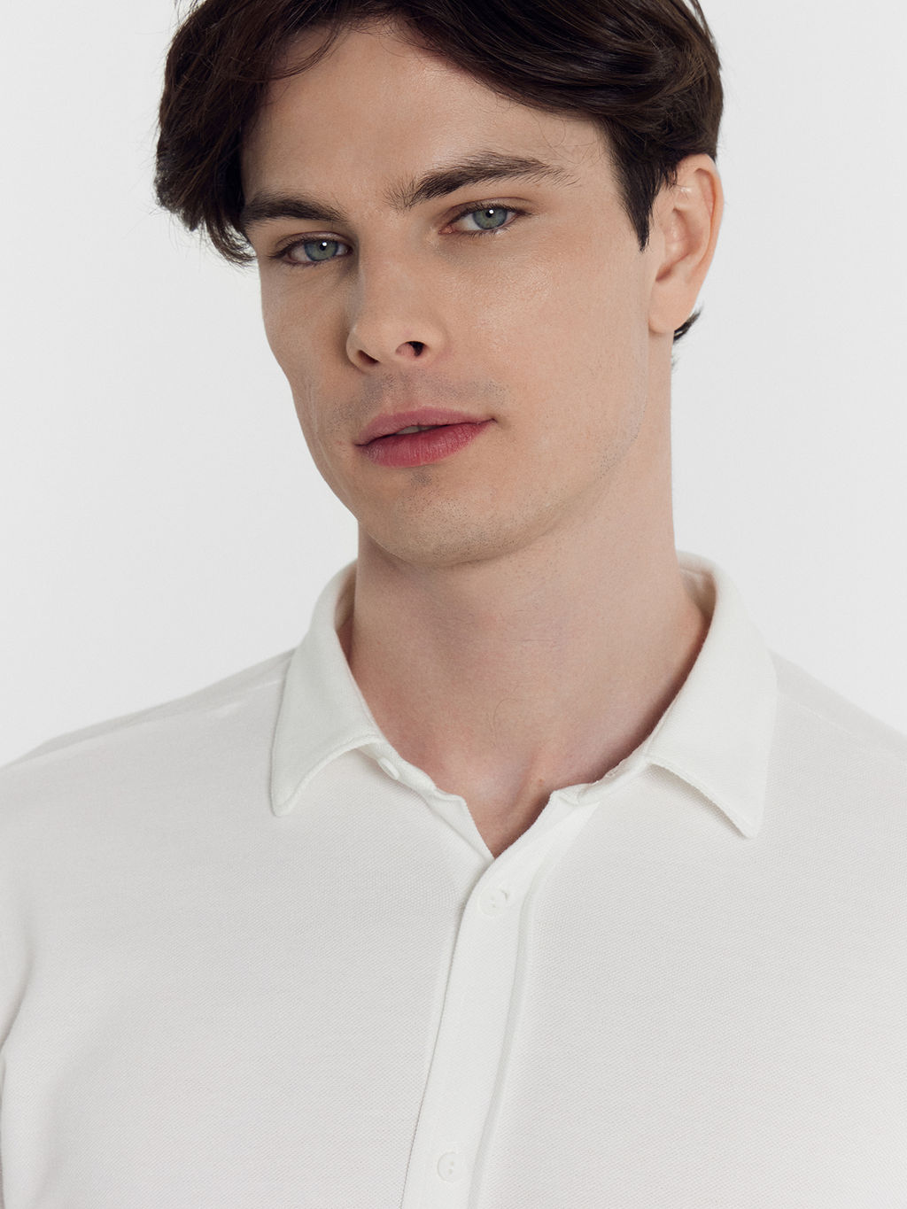 Рубашка мужская в белом цвете белый1 121854/1 - Mark formelle фото 5