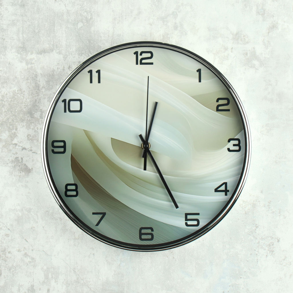 Цена за 1 шт. Часы настенные 30 см / 5625 /уп 20/ - Галеонтрейд фото 4