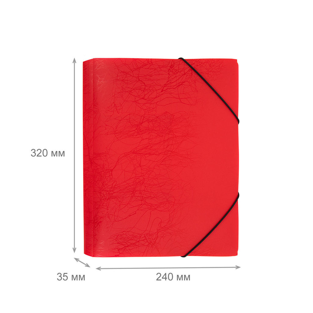 Expert Complete Premier Папка на резинке A4 600 мкм 35 мм волокно 5 шт. красный new EC21043004