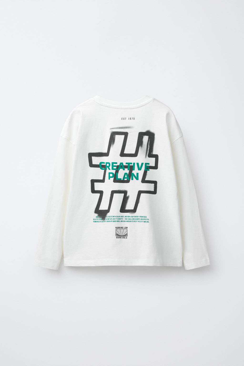GRAFFITI TEXT T-SHIRT - Zara фото 2