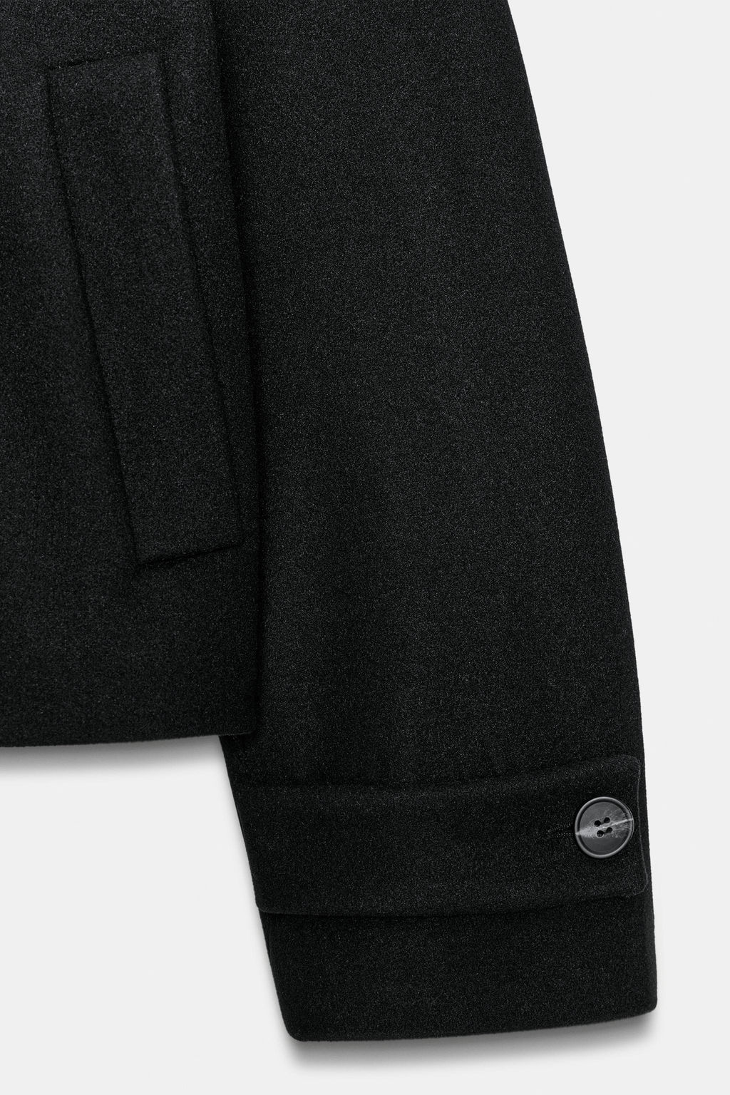 SHORT COAT WITH HIGH COLLAR - Zara фото 10