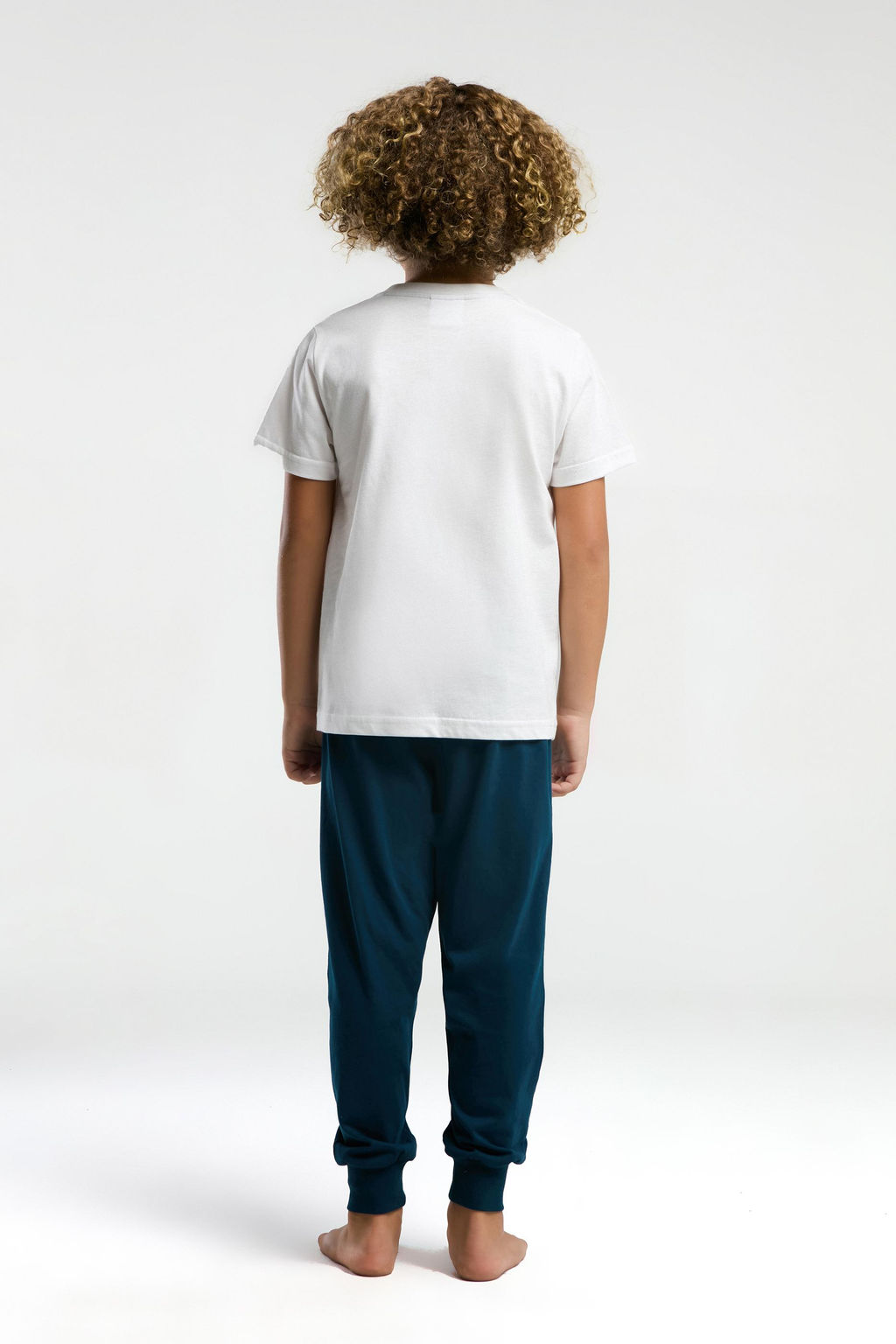 Erkek _ocuk Beyaz Pijama Tak_m_ Sepette S_rpriz _ndirim - U.s. polo assn фото 3