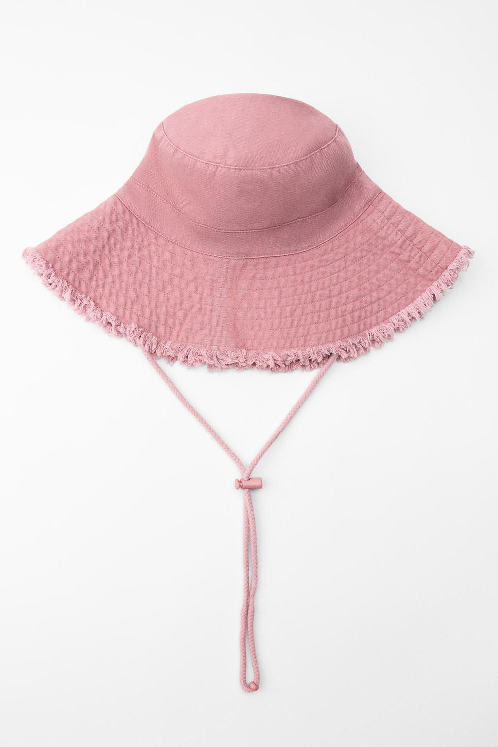 FRAYED BUCKET HAT - Zara фото 4