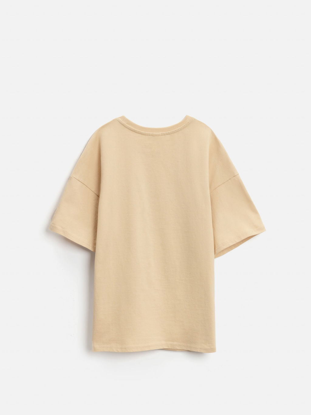 ACOOLA / Футболка детская для девочек Voron бежевый  фото 2