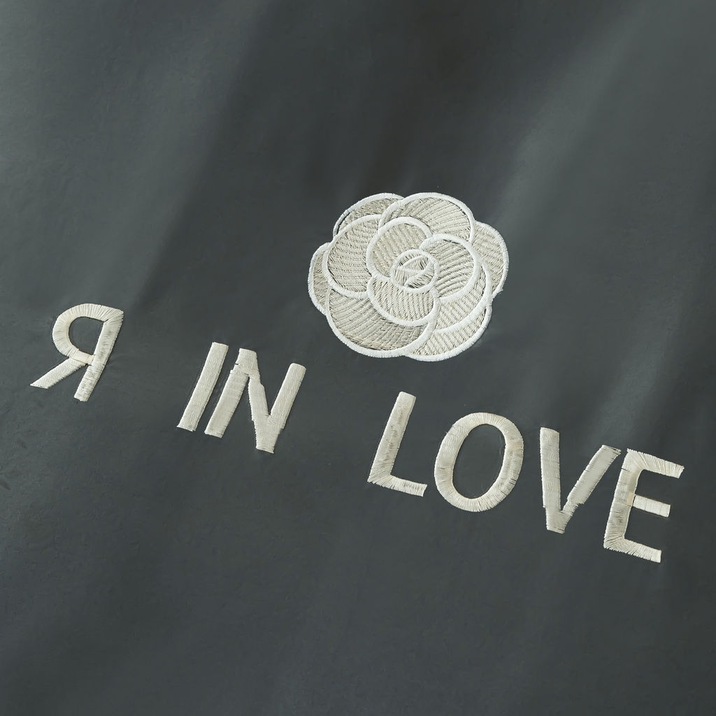 Комплект постельного белья Сатин-Шелк Я IN LOVE на резинке LVR001 140*200*30/Евро/4 Наволочки - Ситрейд фото 3