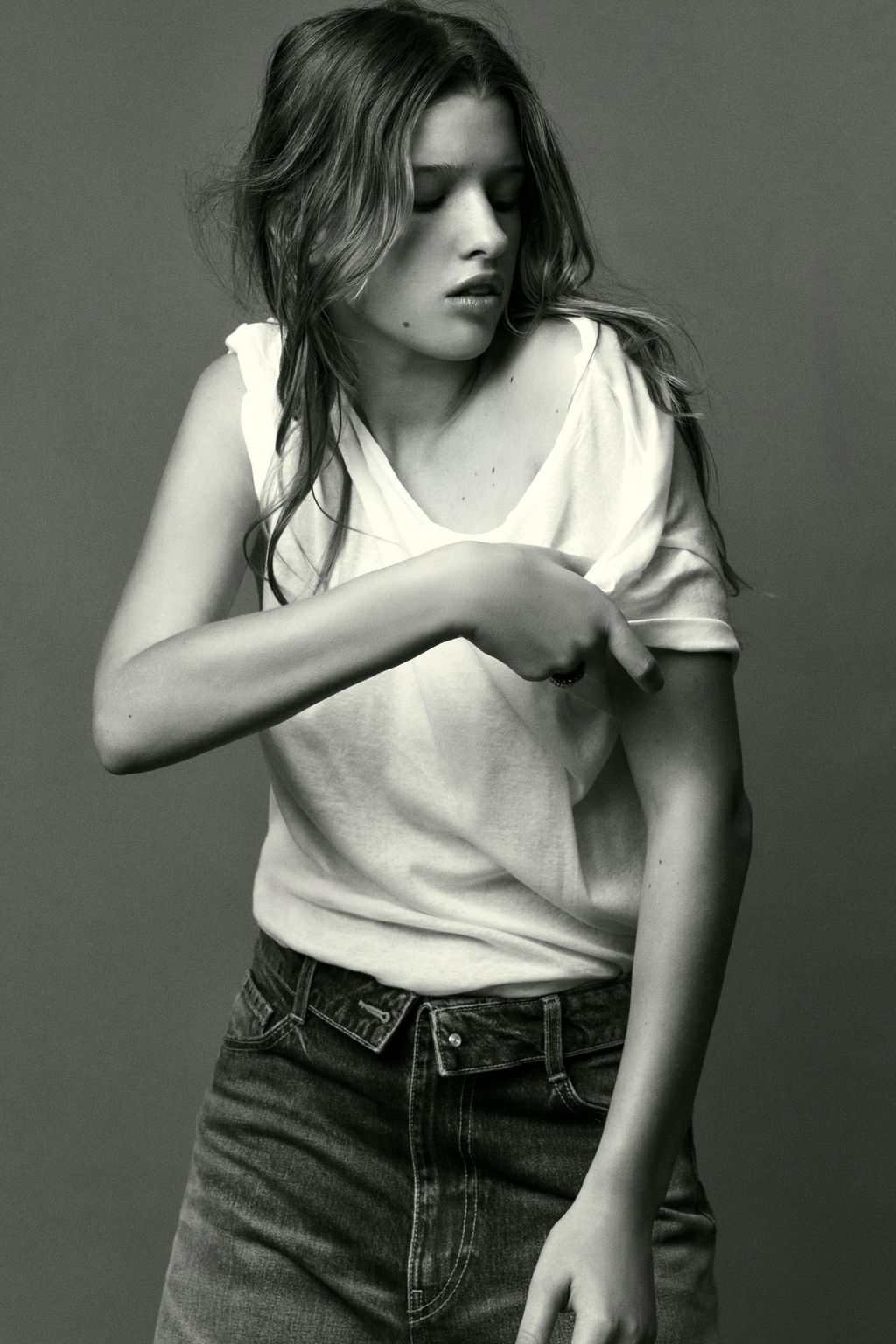 BASIC COTTON T-SHIRT - Zara фото 27