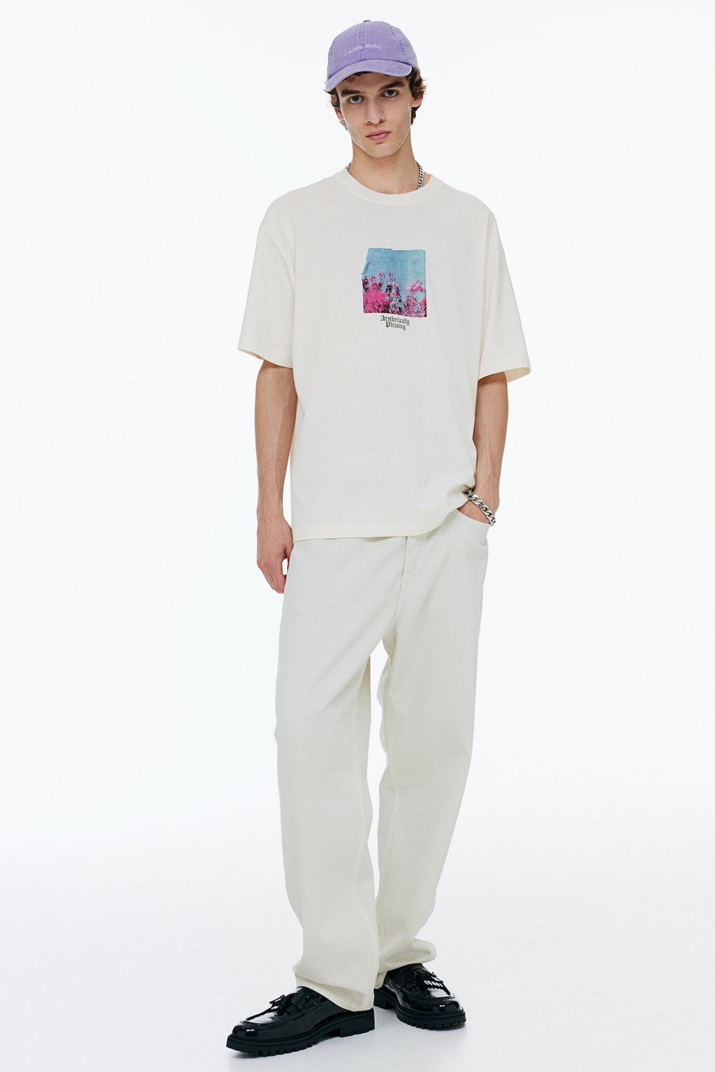 Camiseta con motivo estampado Loose Fit - H&m фото 2