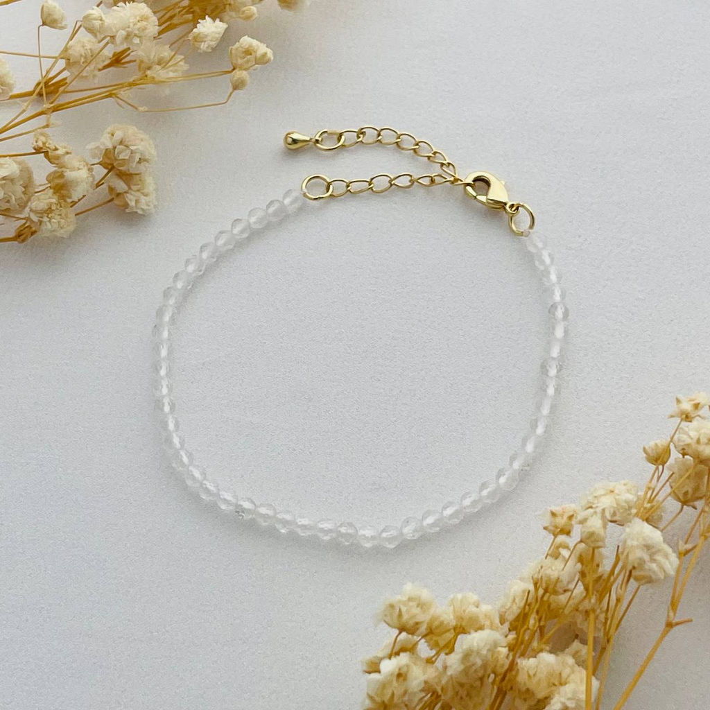 Браслет из Горного Хрусталя 17 см +