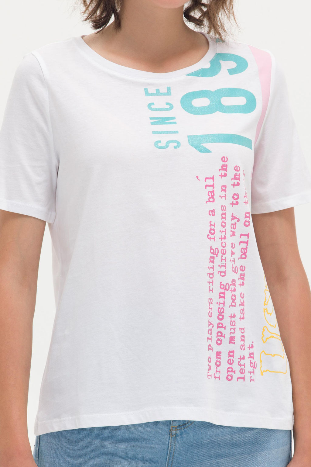 Женская белая футболка - U.s. polo assn фото 6