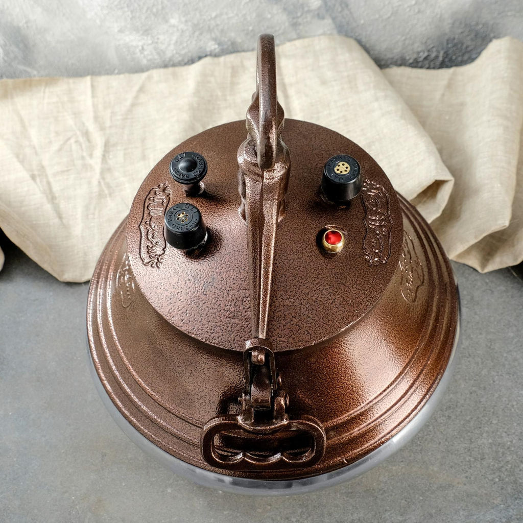 Казан (скороварка) 12,0 л Афганский, с ручками, двухцветный (Н103)