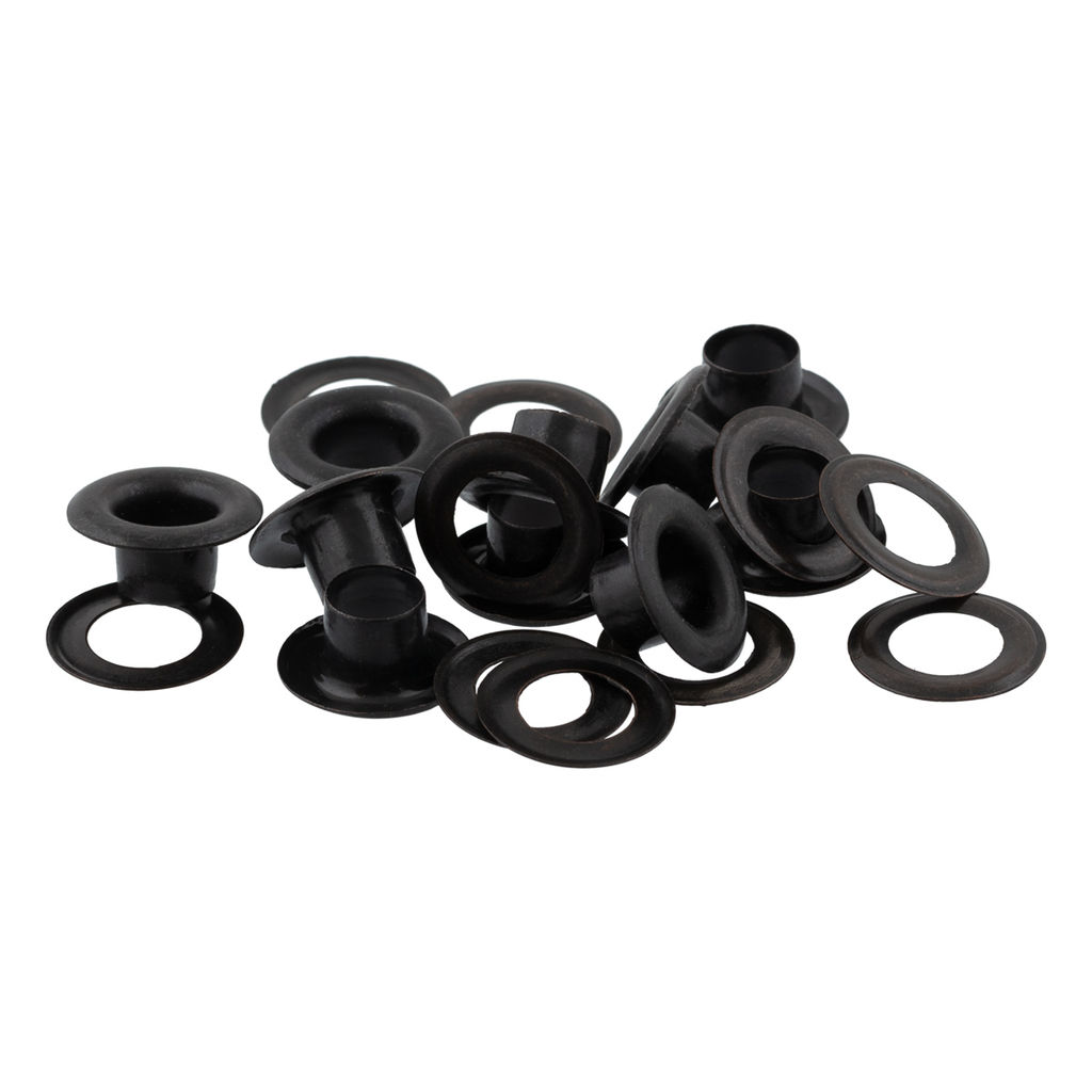 04 Люверсы ФАСОВКА d 6 мм 5 x 10 шт под оксид