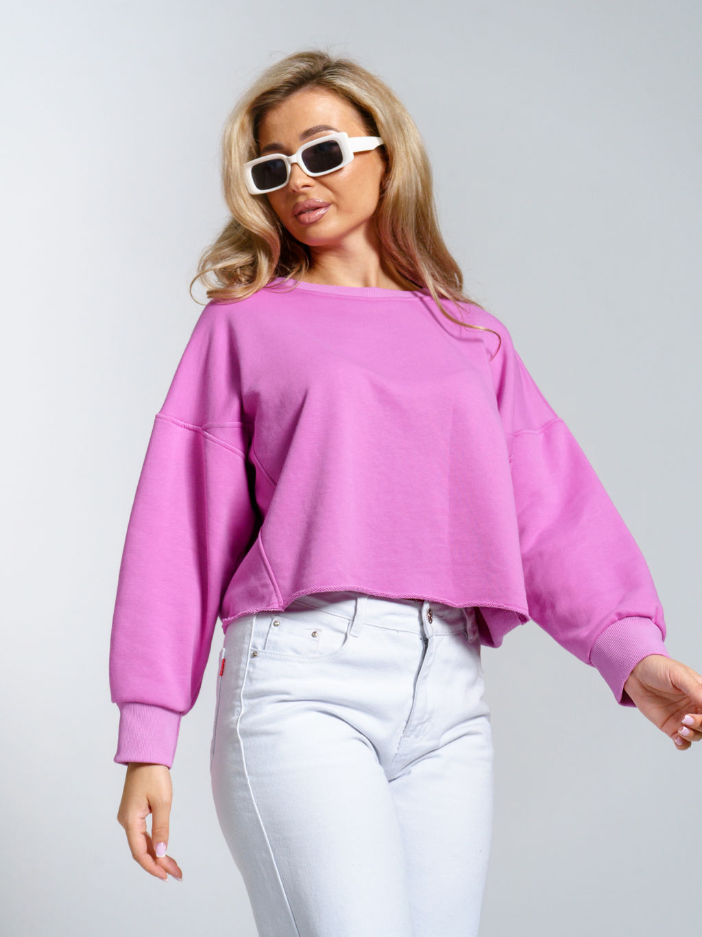 973 Свитшот "Розовый"